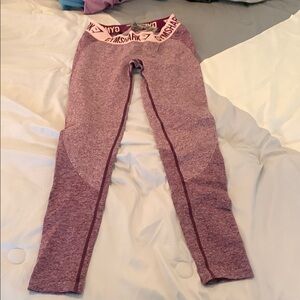 Gymshark Women's Heathered Purple Leggings